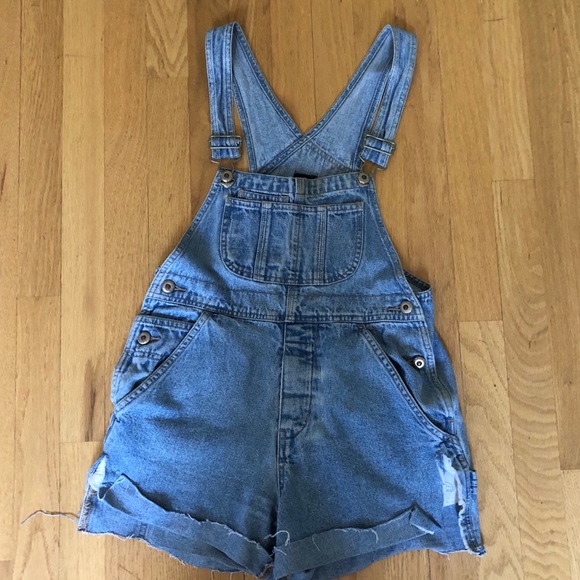 GAP Pants - Gap Vintage Denim Overall Shorts